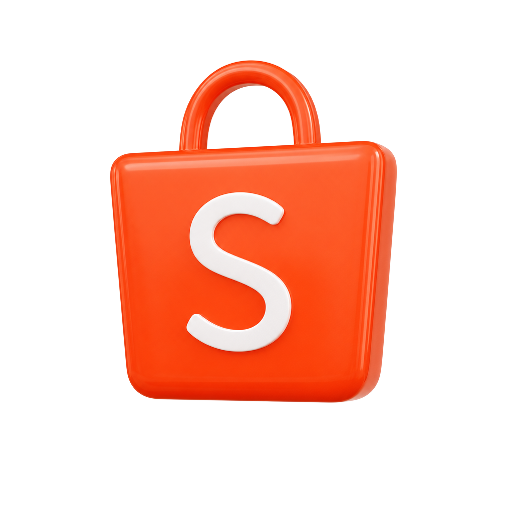 Logo 3D Shopee